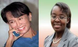 Aung San Suu Kyi-Victoire Ingabire Umuhoza